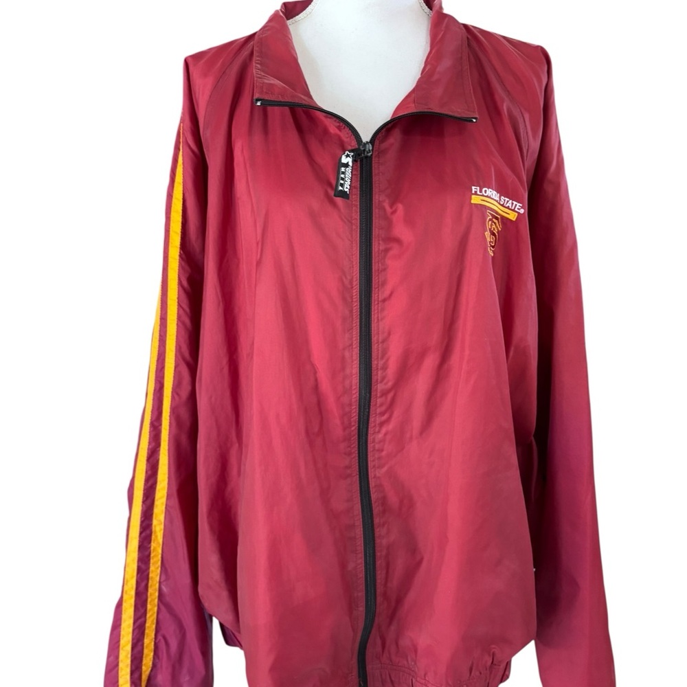 Vintage 90s Florida State FSU Starter Windbreaker Jacket 3X